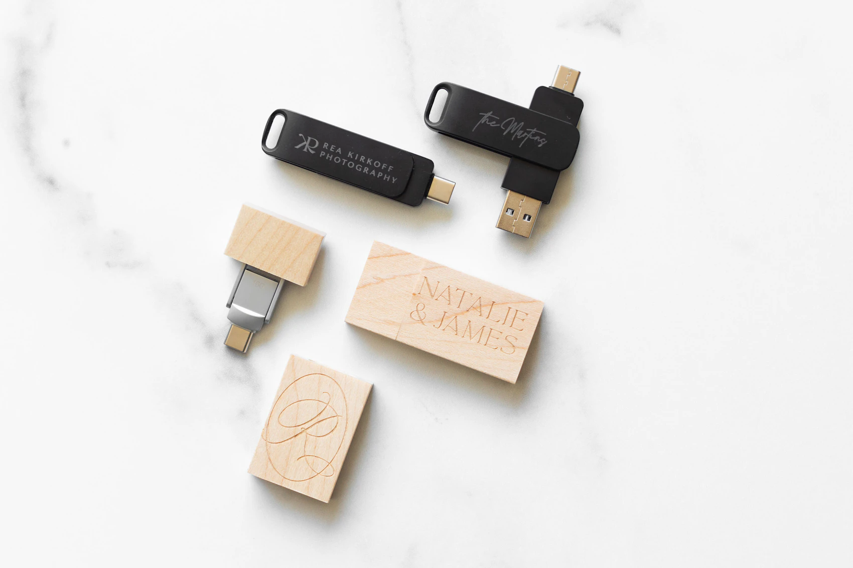Usbc Boxes Wood USB Boxes - WHCC