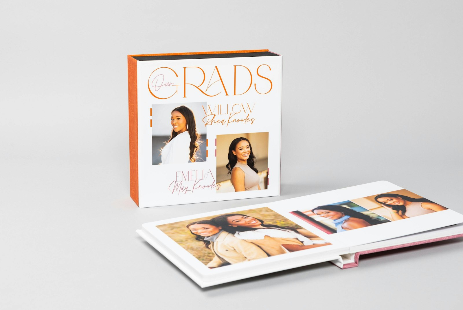 Album in a fabric keepsake box