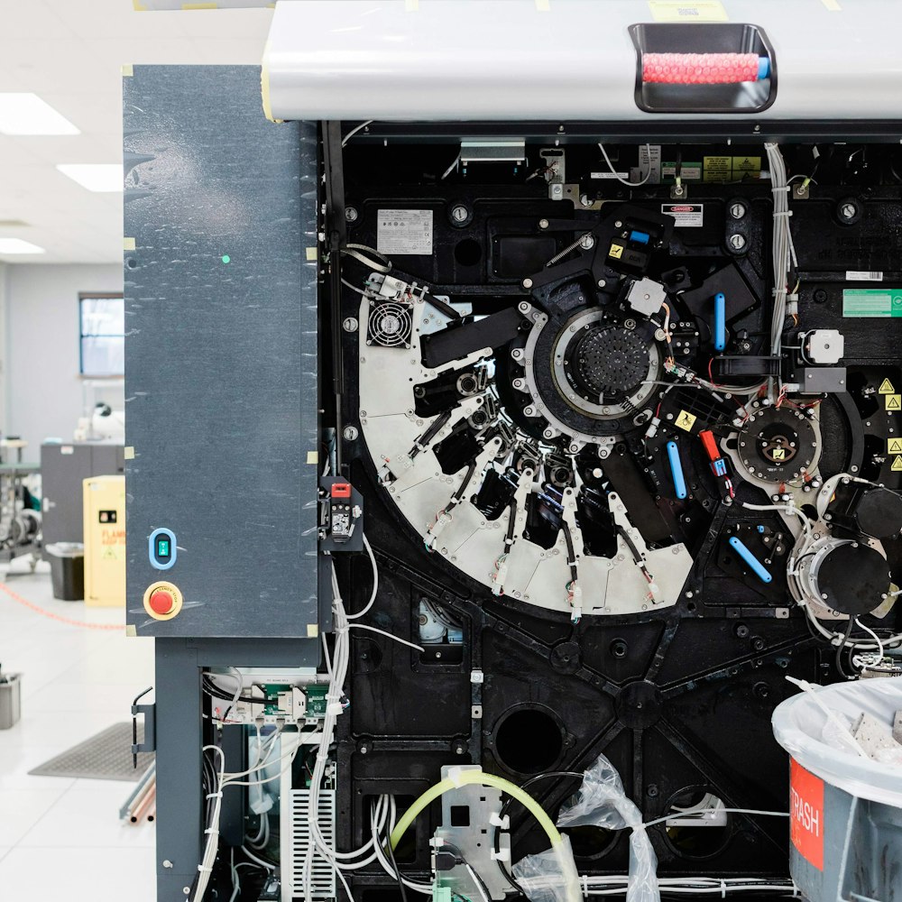BTS HP Indigo 7k Printer Close Up Press Department