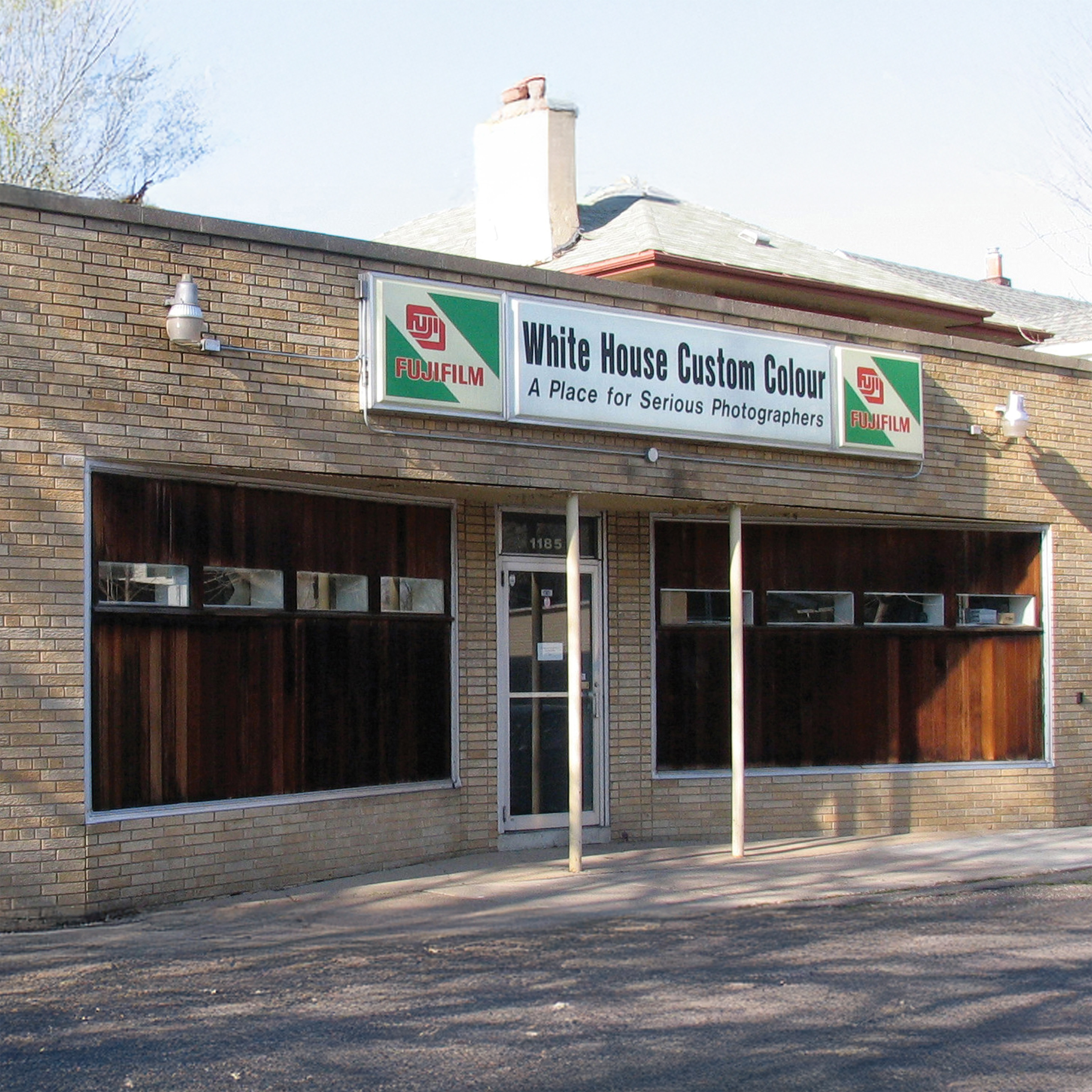 1990s photo of WHCC's storefront