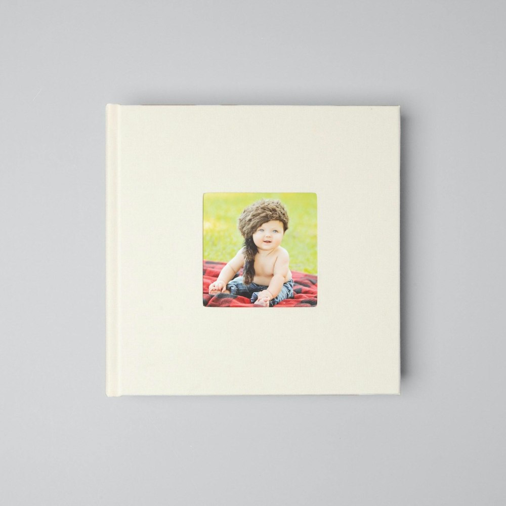 Baby cameo cover Hardcover Book