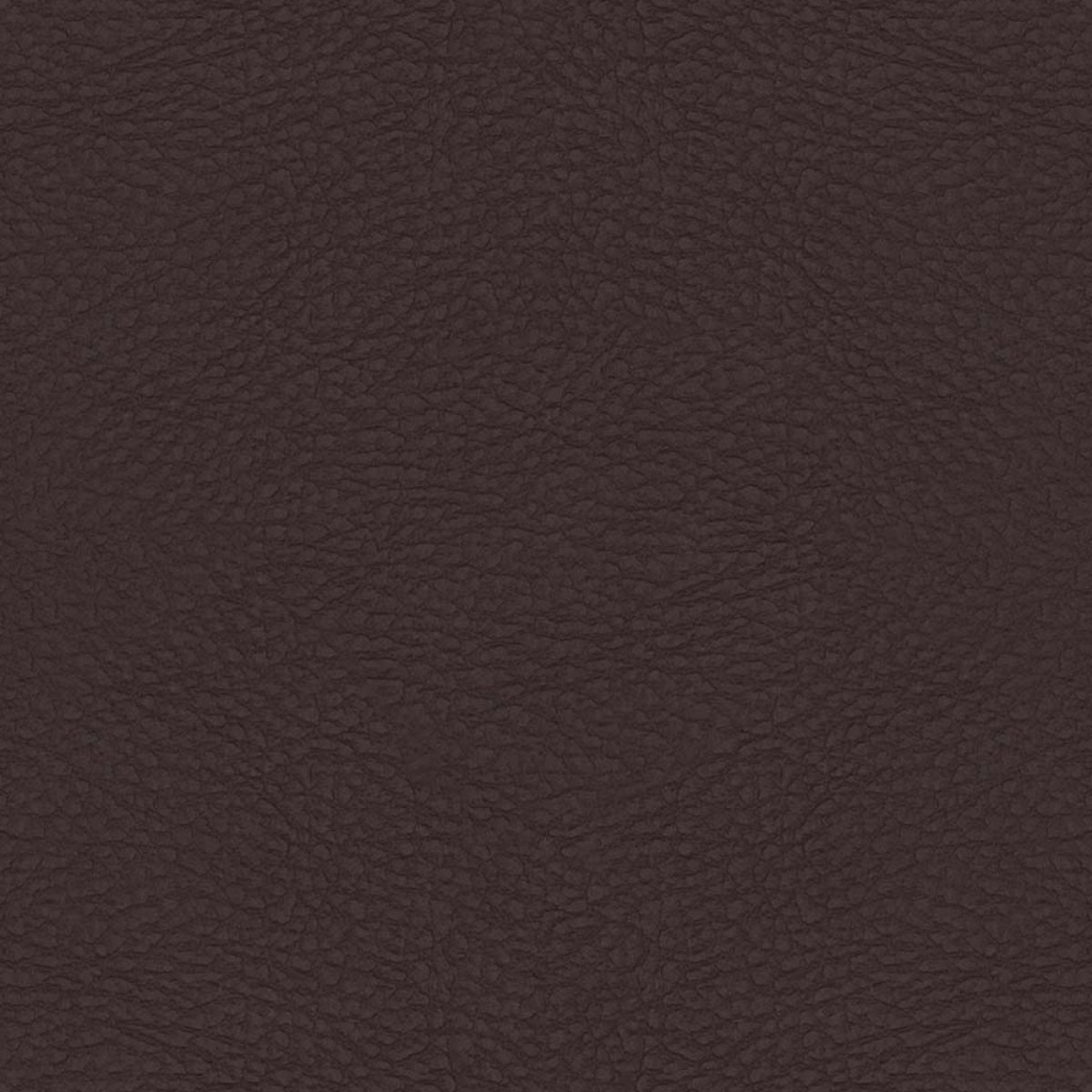 Close-up of dark brown Merlot Leatherette, textured leather-like surface with visible grain and natural patterns.