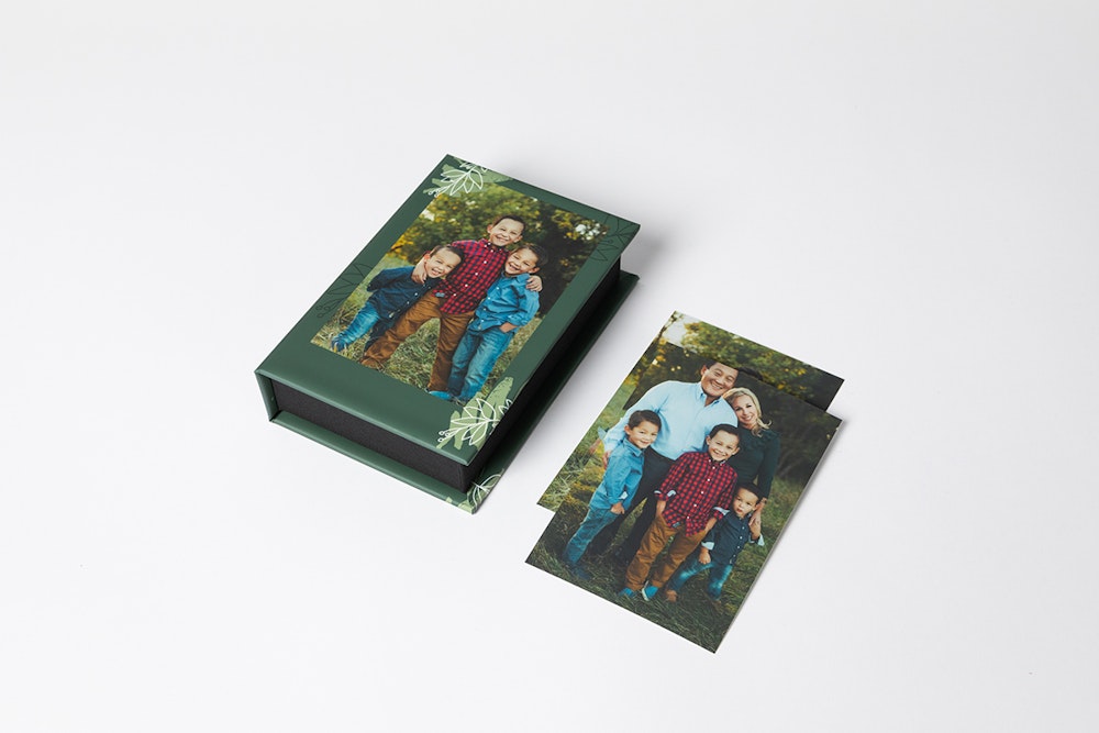 Whcc custom cover image box with loose prints