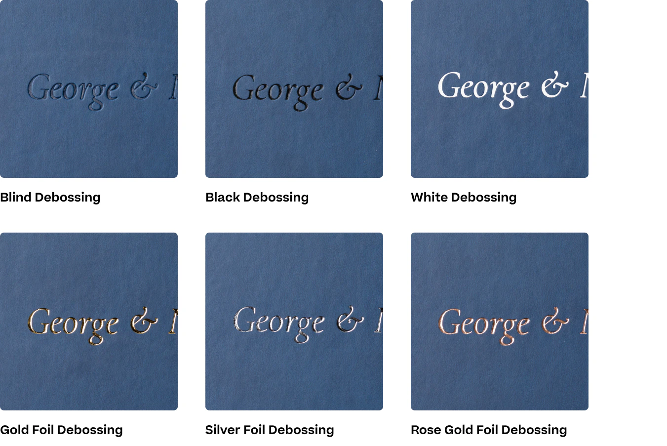 Debossing Guidelines | WHCC Help