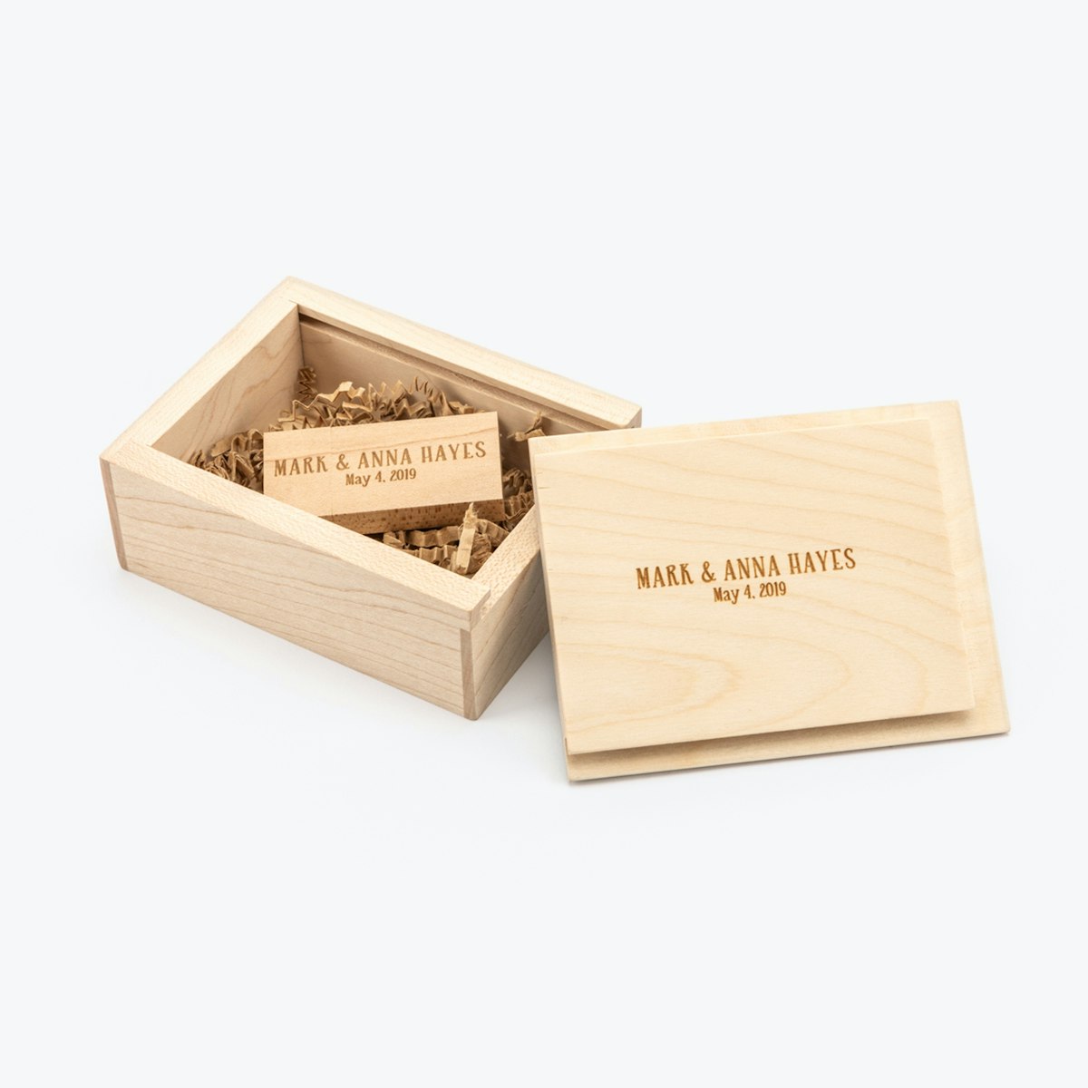 køleskab samling avis Wood USB Boxes | WHCC